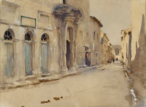 Ulica w Hiszpanii, ok. 1880 r. autorstwa John Singer Sargent