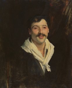 Włoski marynarz (olej na płótnie) autorstwa John Singer Sargent