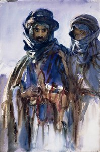 Beduini, ok. 1905 (wc na papierze) autorstwa John Singer Sargent