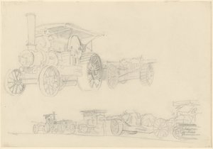 Wózki na broń, Francja, 1918. autorstwa John Singer Sargent