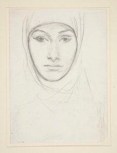 Głowa kobiety autorstwa John Singer Sargent