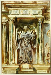 W kościele w Granadzie autorstwa John Singer Sargent