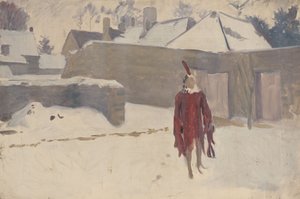 Ludzika w śniegu autorstwa John Singer Sargent