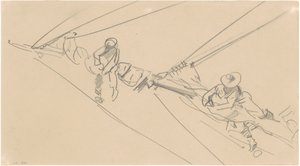 Mężczyźni na Spar autorstwa John Singer Sargent