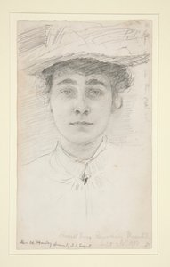 panna N. Huxley autorstwa John Singer Sargent