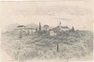 Klasztor [recto] autorstwa John Singer Sargent