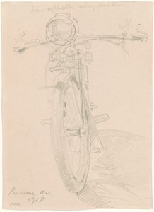 Motocykl [recto], 1918. autorstwa John Singer Sargent