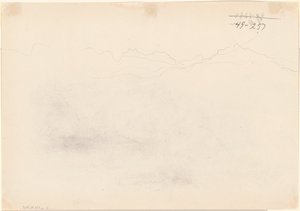 Góry [verso] autorstwa John Singer Sargent