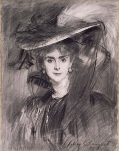 Olga, baronowa de Meyer, 1900-1910 autorstwa John Singer Sargent