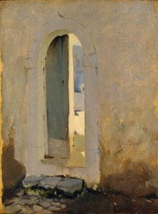 Otwarte Drzwi, Maroko, 1879-80 autorstwa John Singer Sargent