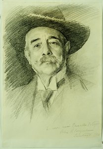 Portret Ramacho Ortigao, 1903 autorstwa John Singer Sargent