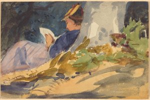 Odpoczynek autorstwa John Singer Sargent
