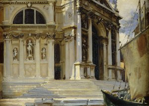 Santa Maria della Salute, Wenecja, autorstwa John Singer Sargent