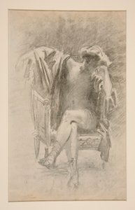 Siedząca postać autorstwa John Singer Sargent
