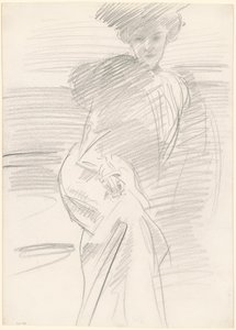 Siedząca kobieta autorstwa John Singer Sargent