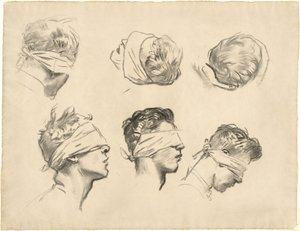 Studia dla zagazowanych, 1918-1919. autorstwa John Singer Sargent