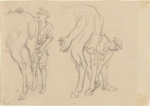 Studia dla Scots Grey, 1918. autorstwa John Singer Sargent