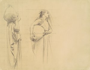Studium dla Danaïdes, 1922-1925. autorstwa John Singer Sargent