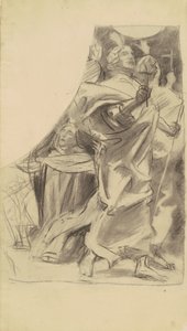 Studium na Triumf Religii, c. 1903-1916. autorstwa John Singer Sargent