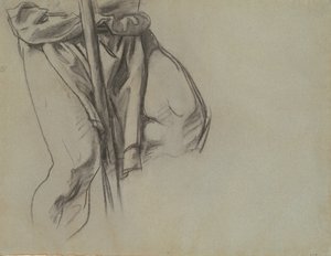 Studium Adama do piętnastu tajemnic różańca, 1903-1916. autorstwa John Singer Sargent