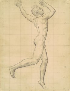 Studium Apolla dla Apolla i Daphne, c. 1918. autorstwa John Singer Sargent