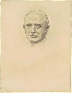 Studium feldmarszałka Johna Frencha dla oficerów generalnych I wojny światowej, 1920-1922. autorstwa John Singer Sargent