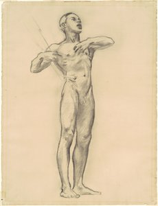 Studium Orfeusza za „Sztukę klasyczną i romantyczną” autorstwa John Singer Sargent