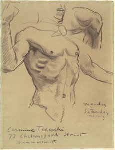 Studium Zmartwychwstania do „Piętnastu tajemnic różańca” autorstwa John Singer Sargent