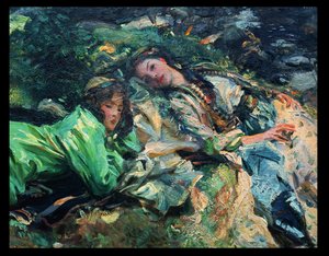 potok autorstwa John Singer Sargent