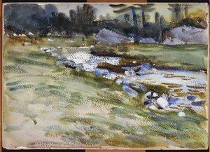 potok autorstwa John Singer Sargent
