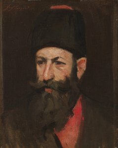 Kozak, bez daty. autorstwa John Singer Sargent