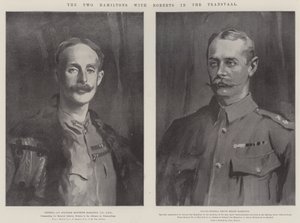 Dwóch Hamiltonów z Robertsem w Transwalu autorstwa John Singer Sargent