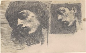 Dwie głowy autorstwa John Singer Sargent
