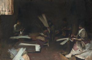 Weneccy szklarze, 188082. autorstwa John Singer Sargent