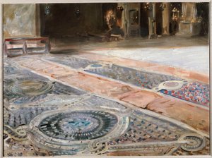 Weneckie wnętrze autorstwa John Singer Sargent