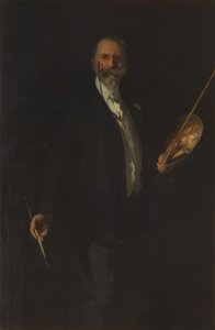 William M. Chase, NA autorstwa John Singer Sargent