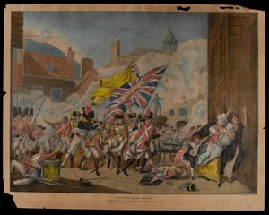 ?Śmierć majora Piersona i pokonanie wojsk francuskich na wyspie Jersey 6 stycznia 1781 roku? autorstwa John Singleton Copley
