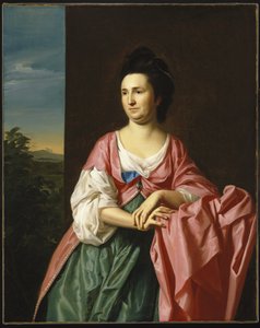 Pani Sylvester Gardiner, z domu Abigail Pickman, dawniej pani William Eppes autorstwa John Singleton Copley