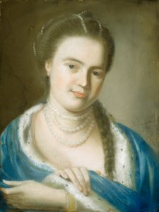 Portret pani Gawen Brown (Elizabeth Byles), 1763