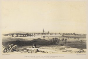 Widok Glasgow za panowania Karola II