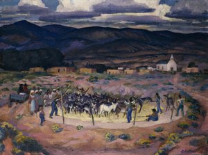polidor de debulha de burros autorstwa John French Sloan