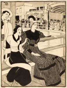 Na molo autorstwa John French Sloan