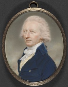 Generał Stevenson, 1796 (olej na kości słoniowej)