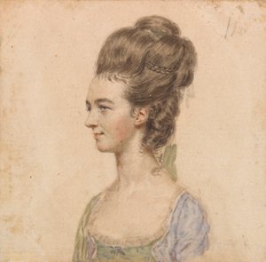 Miss Barbara Hill (falecida em 1838) polonesa