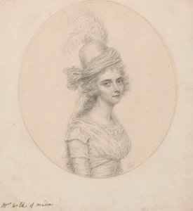Portret pani Wilks z Madrasu autorstwa John Smart