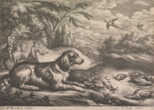 Cão de caça e faisão polonês autorstwa John Smith