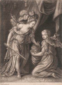 Judyta z głową Holofernesa autorstwa John Smith