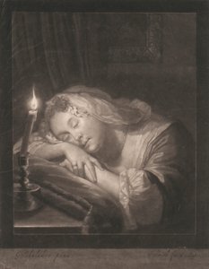 Śpiąca kobieta autorstwa John Smith