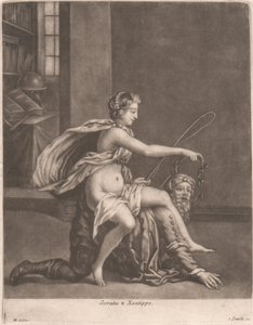 Sokrates i Xantippe autorstwa John Smith