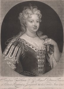 Wilhelmina Charlotte (Królowa Karolina) autorstwa John Smith